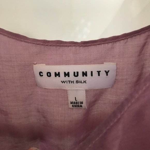Aritzia COMMUNITY Silk Tank Top - Picture 5 of 9